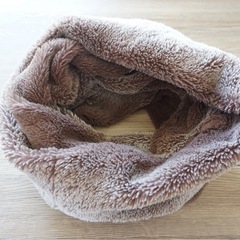 レディース メンズ マフラー フリース スヌードの画像