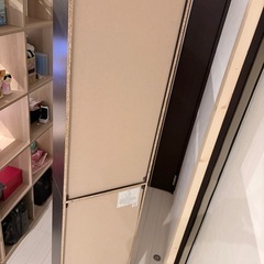 スリム収納棚 本棚　高さ180cm ダークブラウンの画像