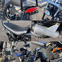 ⭐️自賠責2年半付き❗️TW200.フルカスタム車両⭐️オイルなど交換済みで快調です⭐️フルカスタムだけど乗りやすい^_^の画像