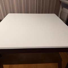 ダイニングテーブル 白天板の画像