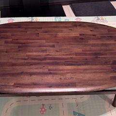 木製センターテーブル ローテーブル 幅115cmの画像