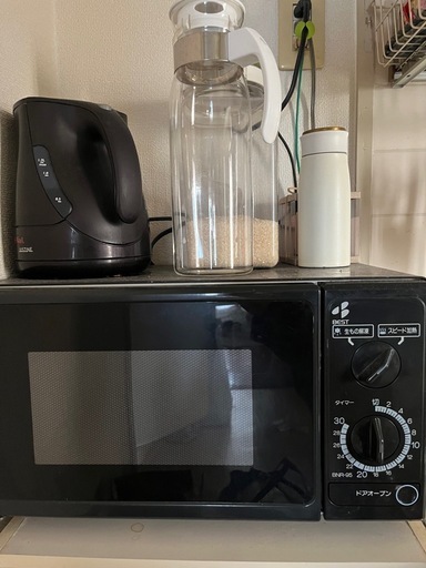 食器棚 電子レンジ 2点セット