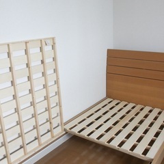 「ニトリ N-Sleep プレミアム1-CR マットレス＋すのこベッドフレーム」の画像