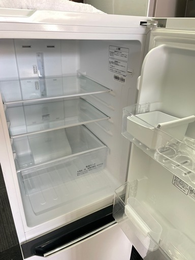北九州市内配送無料　保証付き 2020年製冷蔵庫 パールブラック HR-D15C [150L /2ドア /右開きタイプ]
