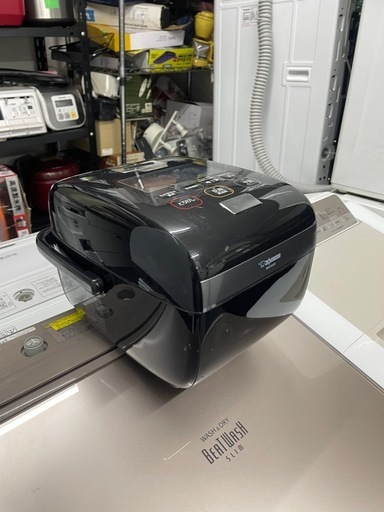 配送可能　保証付き ZOJIRUSHI NW-KA10 炊飯器 炎舞炊き 雪白 [5.5合 /圧力IH]