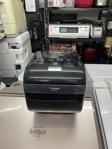 配送可能　保証付き ZOJIRUSHI NW-KA10 炊飯器 炎舞炊き 雪白 [5.5合 /圧力IH]