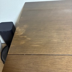 伸縮式 ダイニングセット ベンチ付き の画像