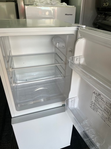 北九州市内配送無料　保証付き 2022年製ニトリ2ドア冷蔵庫 NTR-106WH 106L ホワイト