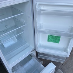 北九州市内配送無料　保証付き 2021年製yselect YRZF15J ヤマダオリジナル ２ドア冷蔵庫 (156L・右開き) ホワイトの画像