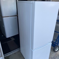 北九州市内配送無料　保証付き 2021年製yselect YRZF15J ヤマダオリジナル ２ドア冷蔵庫 (156L・右開き) ホワイトの画像