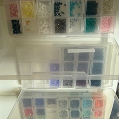 【お話し中】色々ビーズ現状渡しの画像