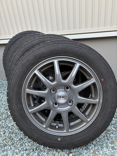 【値下げ】スタッドレスタイヤ155/65R14
