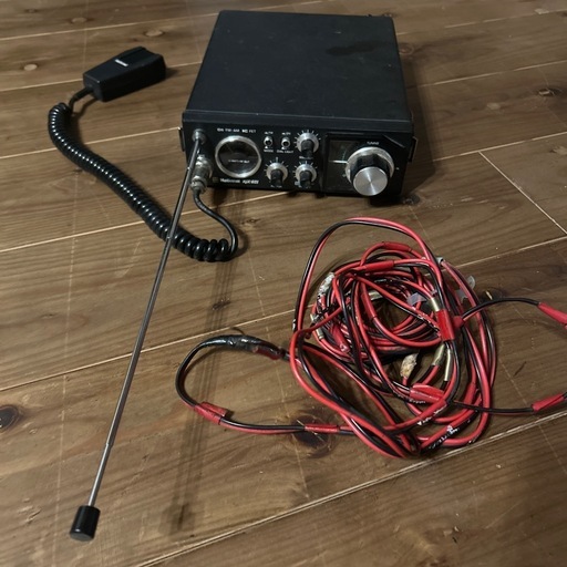 National RJX-601: 本体 ＋ 純正マイク （ポータブル機）