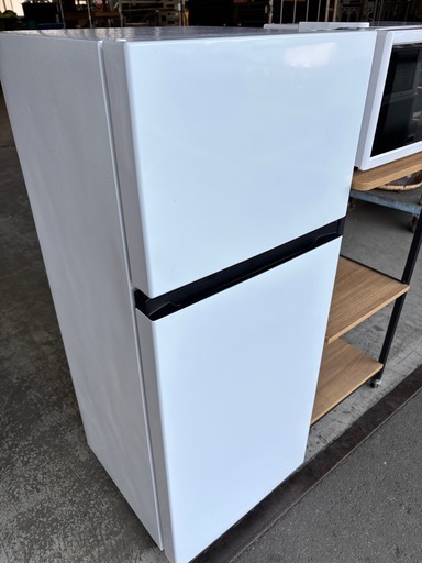 ✨ 高年式コンパクト家電セット 冷蔵庫（124L）＋洗濯機（4.5kg）＋電子レンジ ? 配達・設置・夜間対応OK｜保証あり｜当日支払