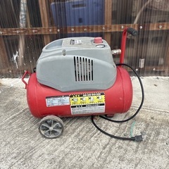 EARTH MAN 100V オイルレス エアーコンプレッサー 22Lの画像