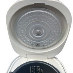 SHARP シャープ 炊飯器 KS-CF05B-W 3合炊き　2018年製  の画像