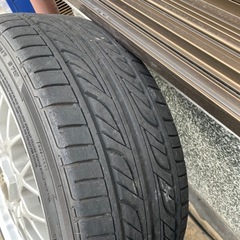 BBS RG136 RG138 8j＋45 9j＋50 17インチ　タイヤ溝あり‼️　旧車の画像