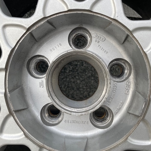 BBS RG136 RG138 8j＋45 9j＋50 17インチ　タイヤ溝あり‼️　旧車