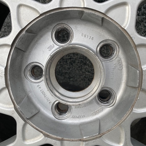 BBS RG136 RG138 8j＋45 9j＋50 17インチ　タイヤ溝あり‼️　旧車