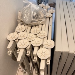 【美品】iFam バーチ ベビーサークル 扉付10枚の画像