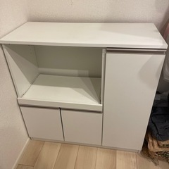 【4月5日まで】【指定日配送無料】ニトリ食器棚の画像