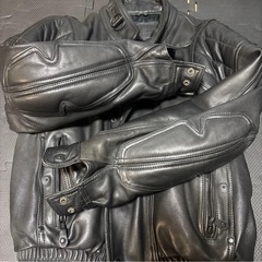 KADOYA CYBER JACレザージャケット ブラック (L) AKIRAの画像