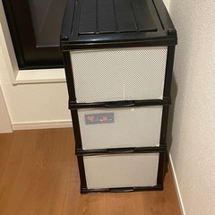 3段収納ケース 収納ボックスの画像