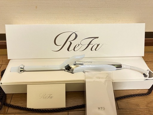 ★新品未使用★MTG Refa エムティージー リファ　カールアイロン プロ 19mm RE-AZ-02A ホワイト