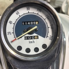 【YAMAHA ドラッグスター250】 VG05 ホワイト　カスタム車の画像