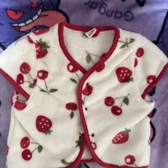 ベビー 赤ちゃん カバーオール ベスト 女の子 3枚セットの画像