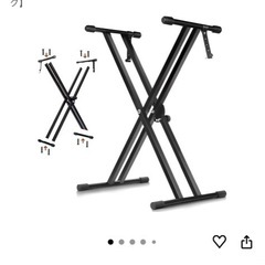 【3月末〆切】電子キーボード&キーボードスタンドセットの画像