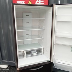 A23G8 日立　自動製氷機能付き　大型冷蔵庫 375Lの画像