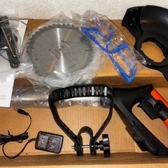 コードレス 草刈機 バッテリー2個付き 充電式の画像