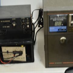 ①切子グラス　ラジオ　無線機　ミニテスター　CASIO　黒電話の画像