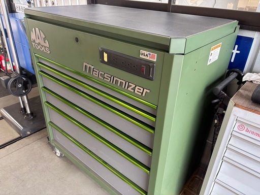 中古美品 MAC TOOLS マックツール マキシマイザーユーティリティカート J-UC4125FD  特注品　工具箱