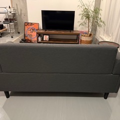 【IKEAソファ】1500円／3月末引き取り限定（世田谷区深沢）の画像