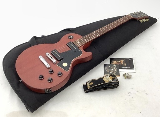 Gibsonレスポールスペシャル　純正ソフトケースとギタースタンド付