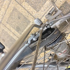 BRIDGESTONE　アルベルト 自転車 26インチ カゴ/5段変速/オートライト付 定価10万円の画像