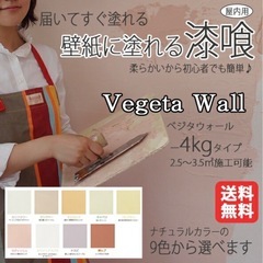 ベジタウォール 漆喰 壁紙diyの画像