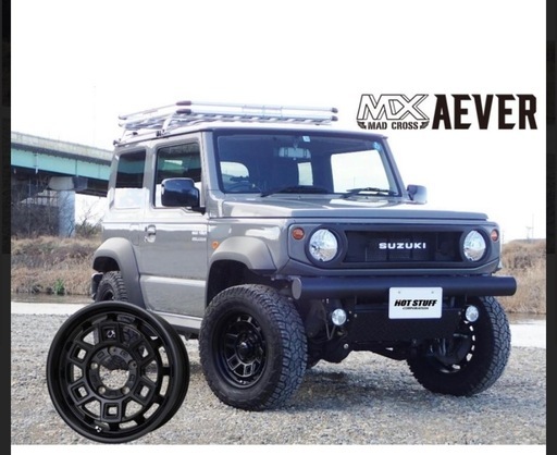 超激安‼️今だけ‼️HOTSTAFF MADCROSS AEVER マッドクロス  アヴァー    16×6.0J  ｲﾝｾｯﾄ±0 