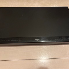 SHARP AQUOS ブルーレイ BD-S560 
Blu-ray レコーダーの画像