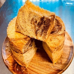 シフォンケーキを一緒に作りましょう