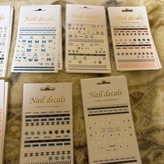 ブランド ロゴ ネイルシール ネイル シール ネイルパーツの画像