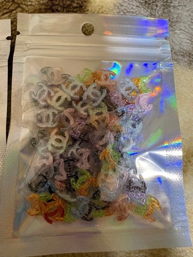 ブランド ロゴ ネイルシール ネイルパーツ ネイル パーツ ネイルシート 転写シート