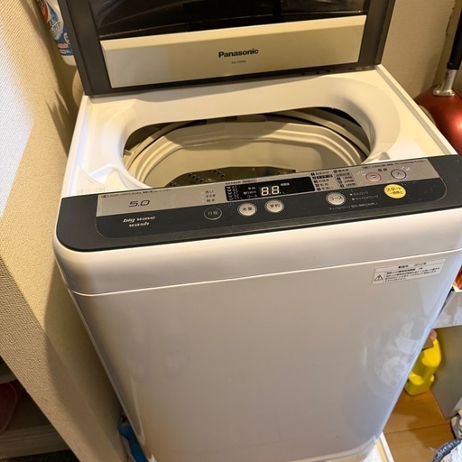 予約済み】パナソニック 全自動洗濯機 5.0kg (Kim) 平井の生活家電 