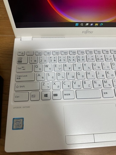 lifebook UH75/B3 i5代8世代メモリ8GB SSD128GB フルHD Office 2024