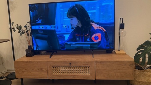 LOWYAのテレビボードと北欧ローテーブルのSET