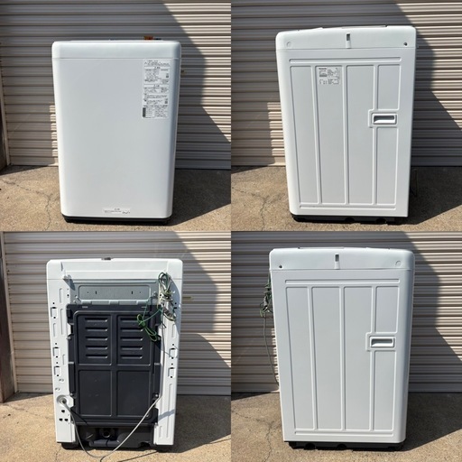 美品 Panasonic パナソニック 全自動洗濯機 5kg NA-F50B15 2021年製 簡易清掃済