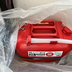 【美品・ほぼ満タン】ガソリン携行缶 20L（消防法適合品）引越しのため手渡し限定の画像