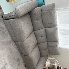 ニトリリクライニングソファの画像